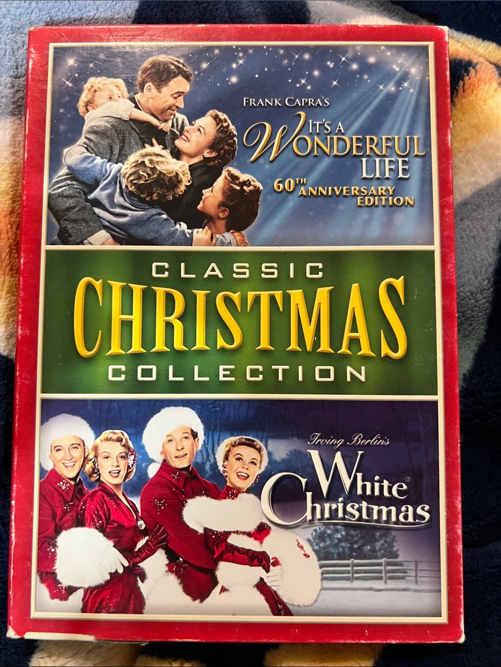 Classic Christmas Collection 2 DVD Set White Christmas It's A Wonderful Life z30